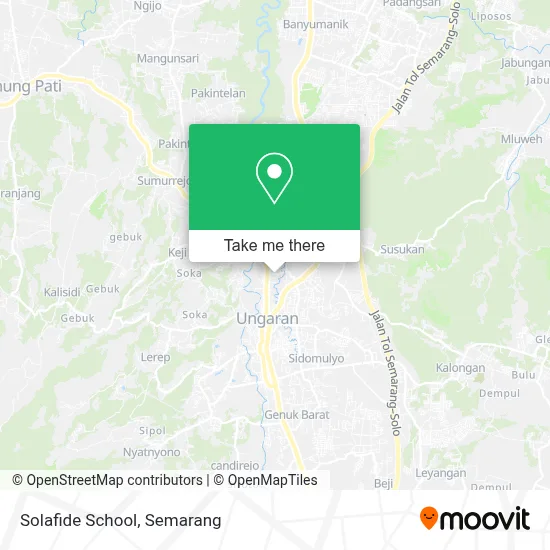 Solafide School map
