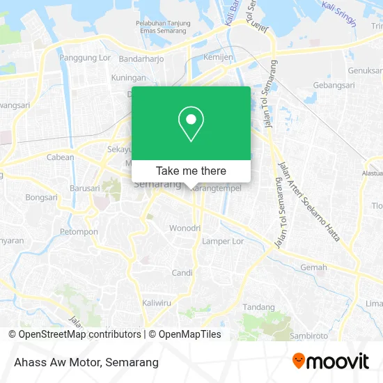 Ahass Aw Motor map