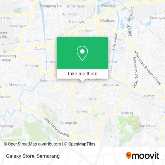 Galaxy Store map