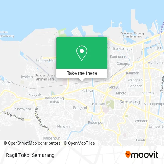 Ragil Toko map