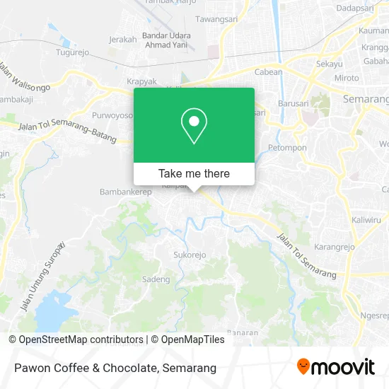 Pawon Coffee & Chocolate map