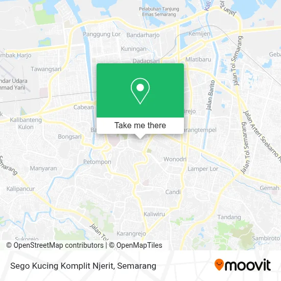 Sego Kucing Komplit Njerit map