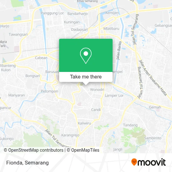 Fionda map