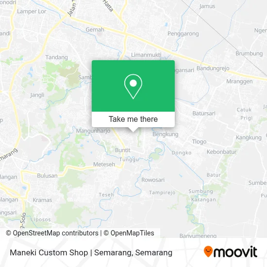 Maneki Custom Shop | Semarang map