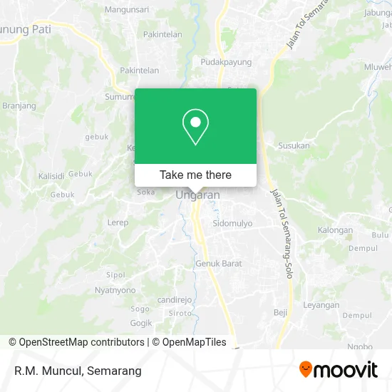 R.M. Muncul map