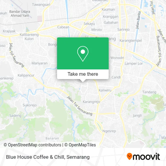 Blue House Coffee & Chill map