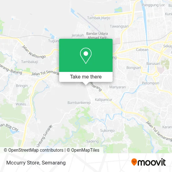 Mccurry Store map