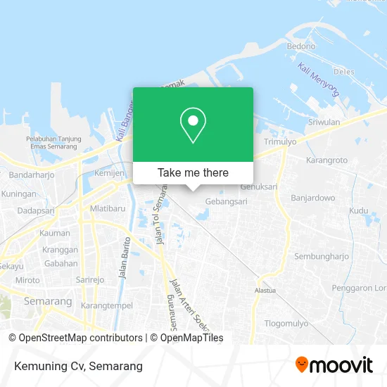 Kemuning Cv map