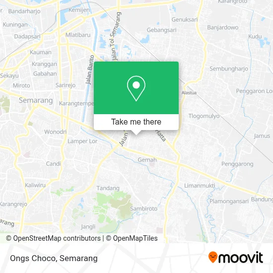 Ongs Choco map