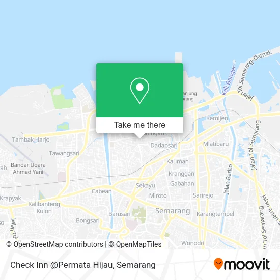 Check Inn @Permata Hijau map