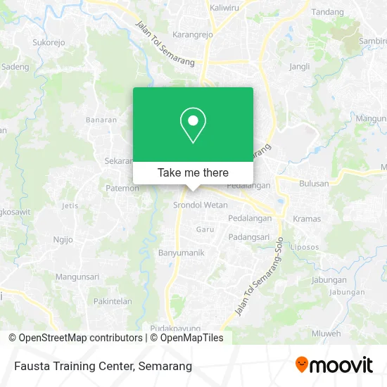 Fausta Training Center map