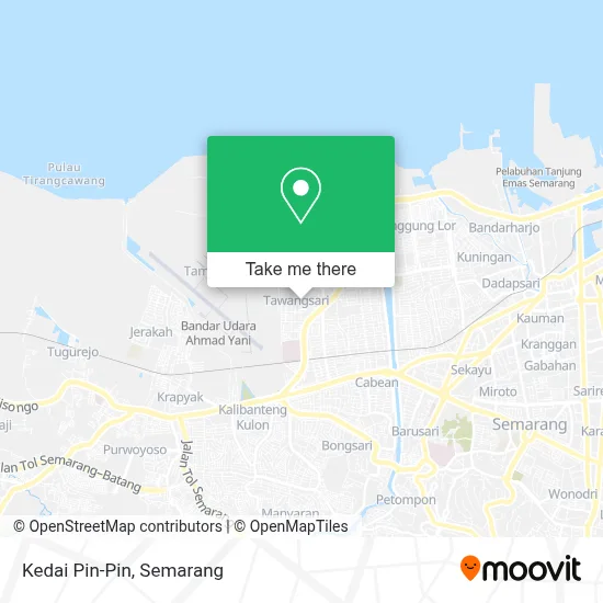 Kedai Pin-Pin map