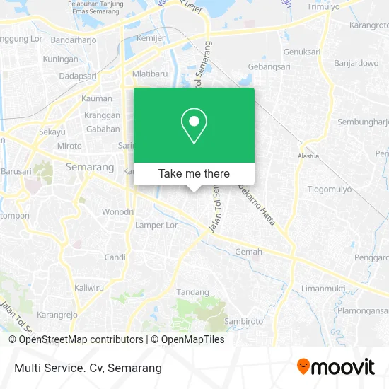 Multi Service. Cv map