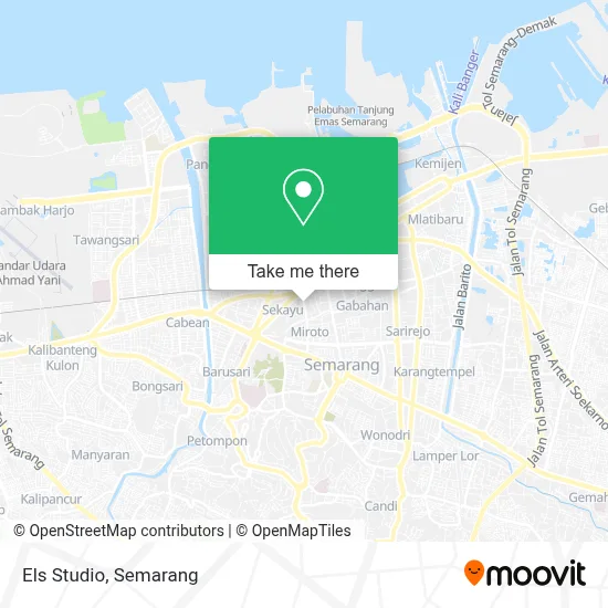 Els Studio map
