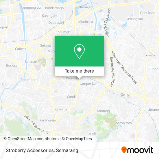 Stroberry Accessories map