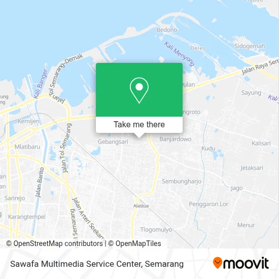 Sawafa Multimedia Service Center map