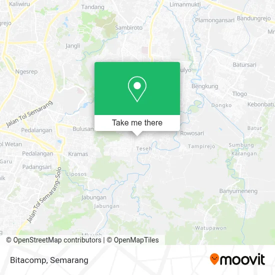 Bitacomp map