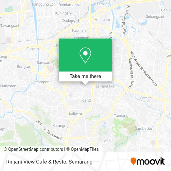 Rinjani View Cafe & Resto map