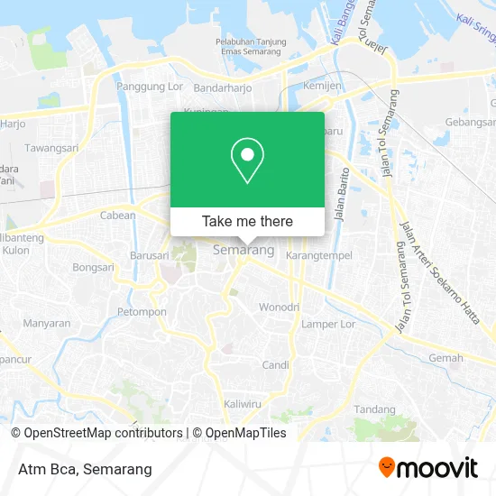 Atm Bca map