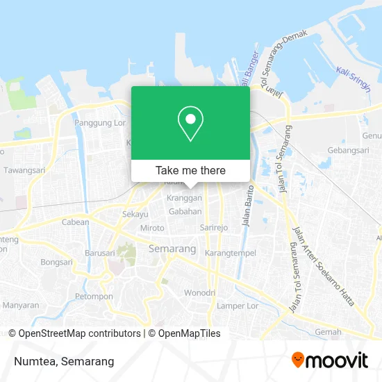 Numtea map