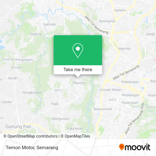 Temon Motor map