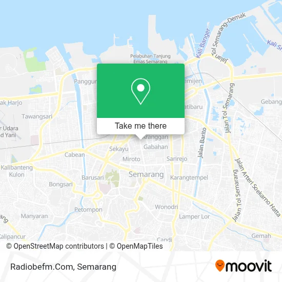 Radiobefm.Com map