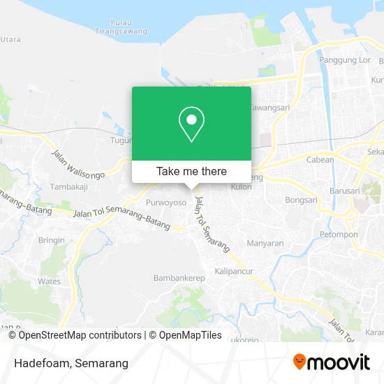 Hadefoam map