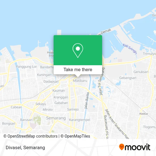 Divasel map
