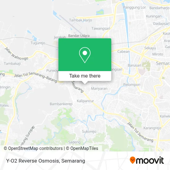 Y-O2 Reverse Osmosis map