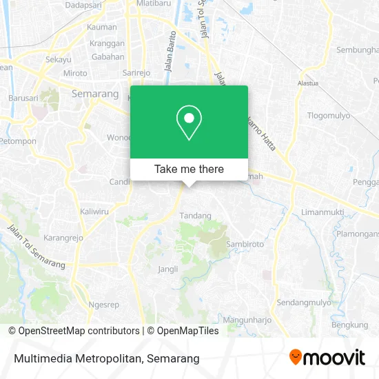 Multimedia Metropolitan map