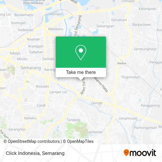 Click Indonesia map