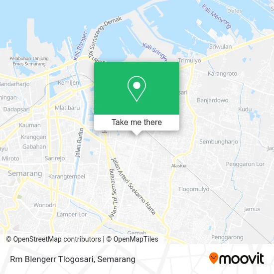 Rm Blengerr Tlogosari map