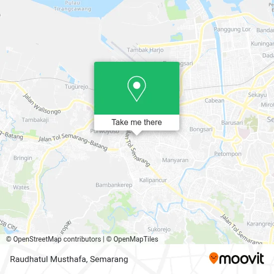 Raudhatul Musthafa map