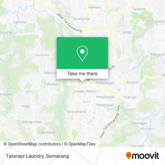 Tatarapi Laundry map