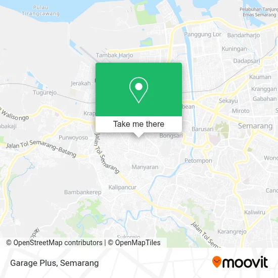 Garage Plus map