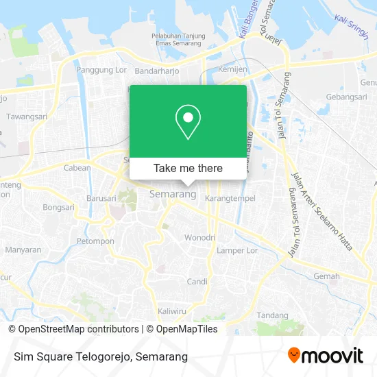 Sim Square Telogorejo map
