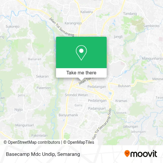 Basecamp Mdc Undip map