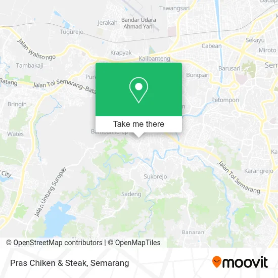 Pras Chiken & Steak map