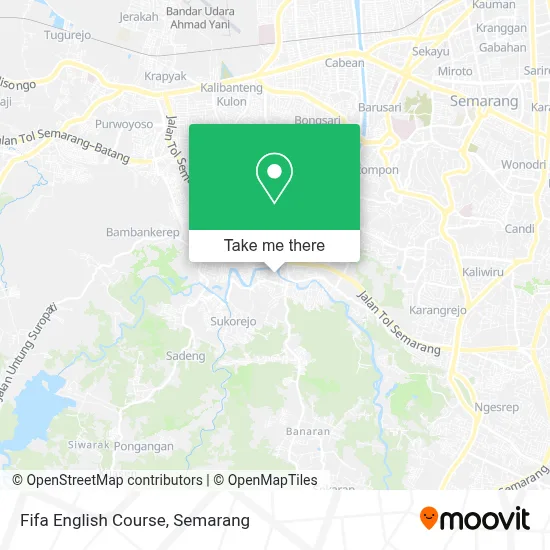 Fifa English Course map