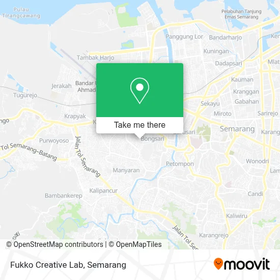 Fukko Creative Lab map