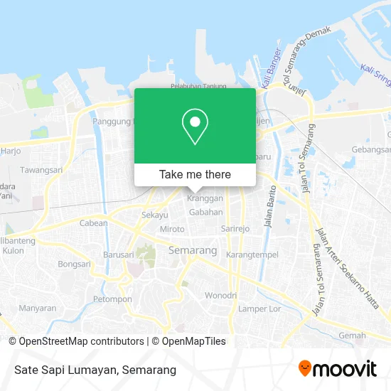Sate Sapi Lumayan map