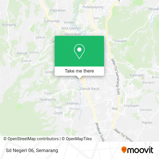 Sd Negeri 06 map