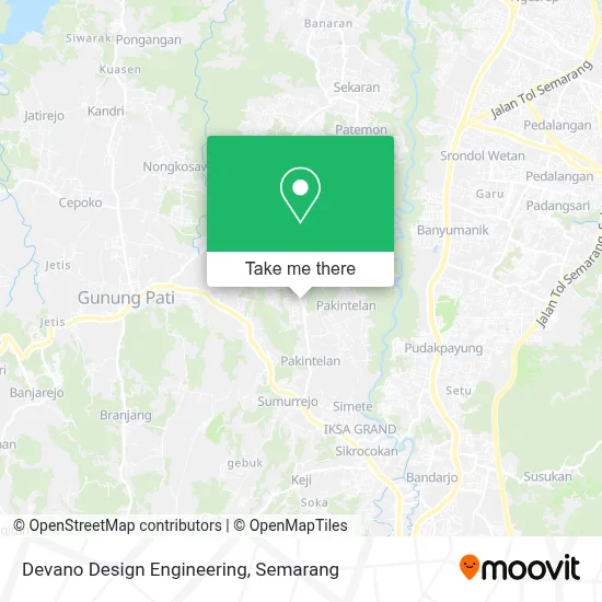 Devano Design Engineering map