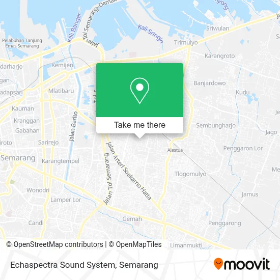 Echaspectra Sound System map