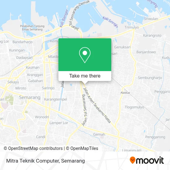 Mitra Teknik Computer map