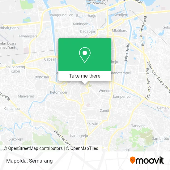 Mapolda map