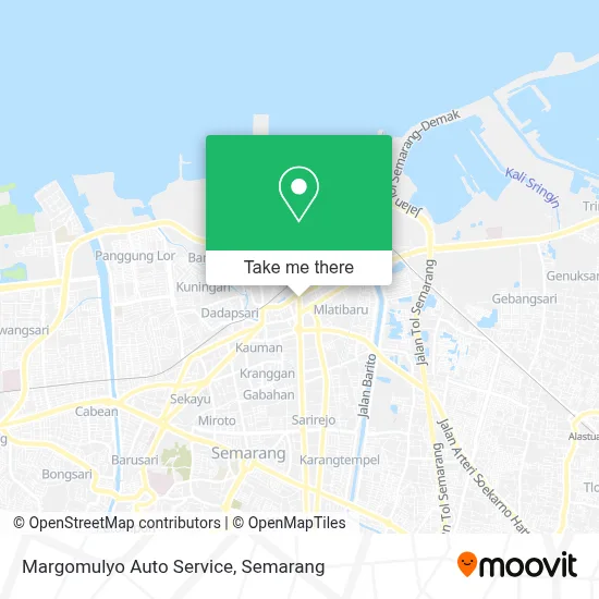 Margomulyo Auto Service map