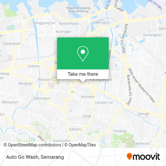 Auto Go Wash map