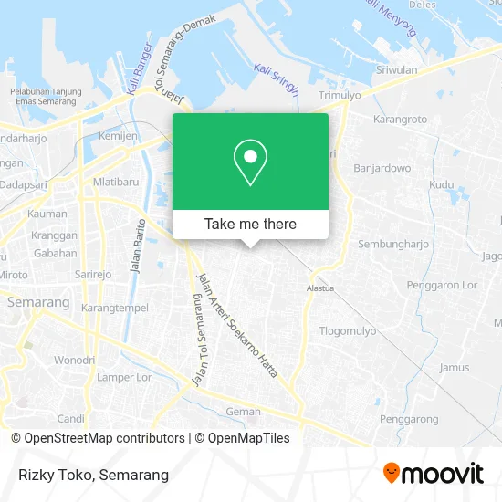 Rizky Toko map
