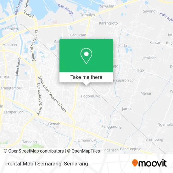 Rental Mobil Semarang map